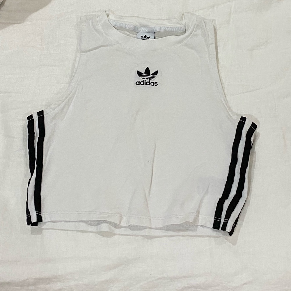adidas cropped tank